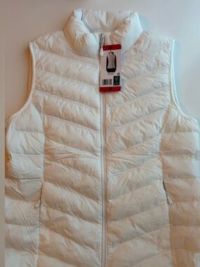 Women’s Lightweight Puffer Vest - White